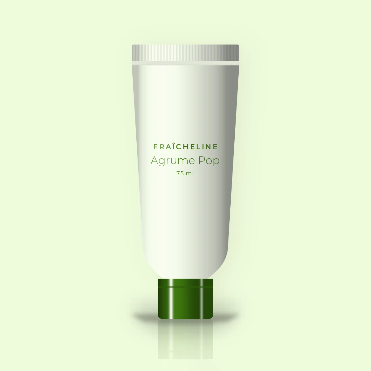 Baume après-rasage Agrume Pop à l'avoine – Fraîcheline, tube 75 ml