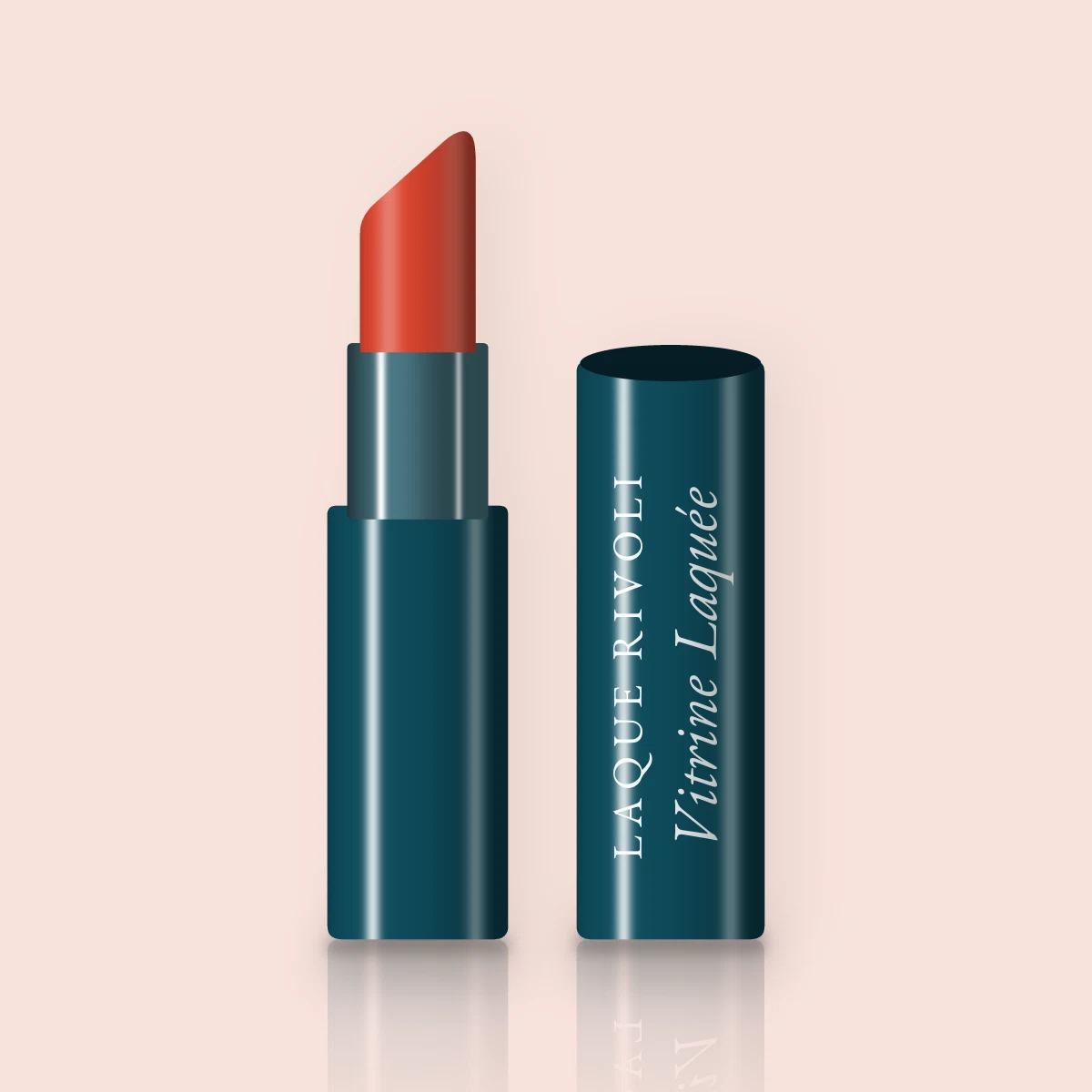 Rouge à lèvres Vitrine Laquée précision – Laque Rivoli, étui 3,5 g, teinte 11 Orange sanguine
