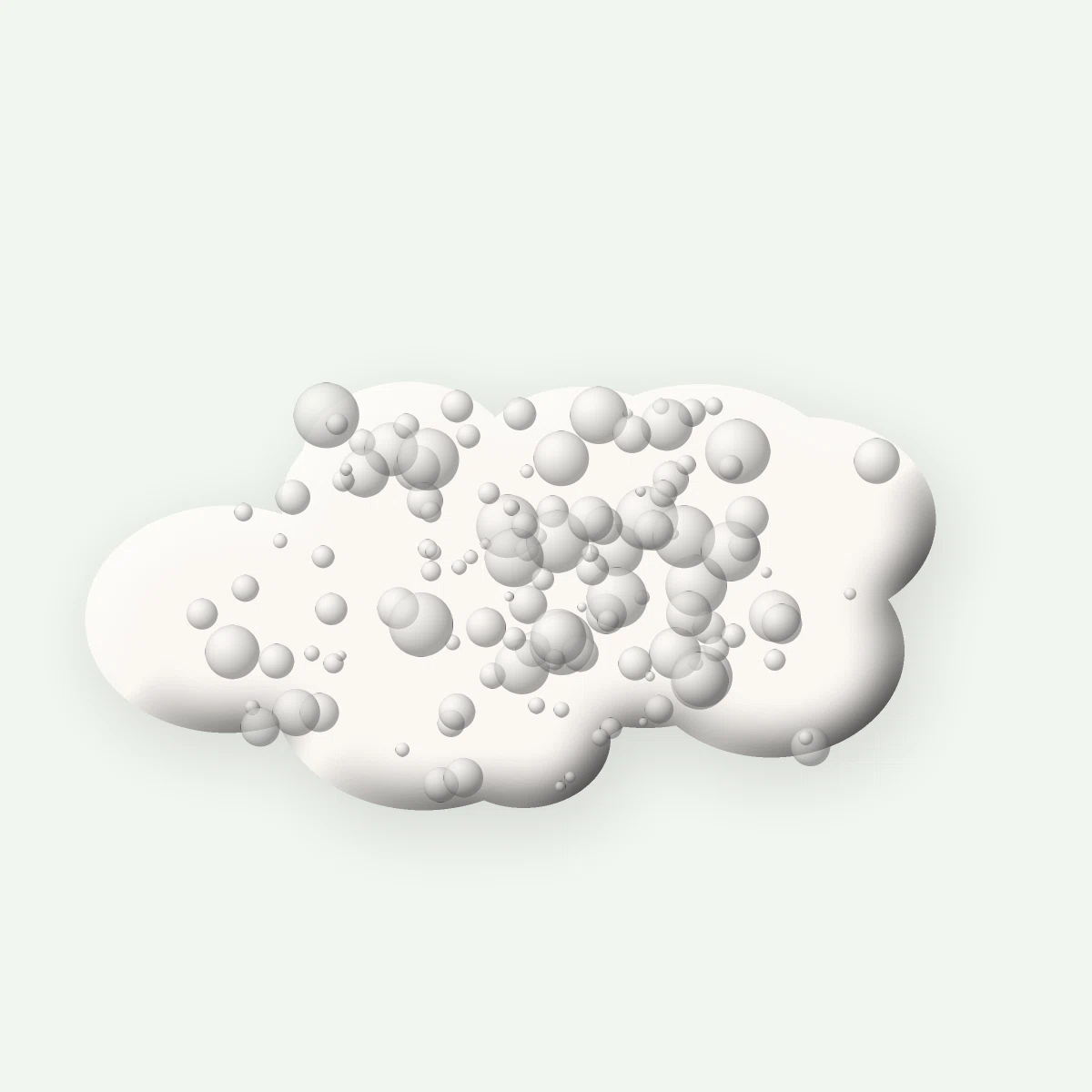 Savon vivifiant à l'argile blanche – Galet Nu, aperçu de la texture