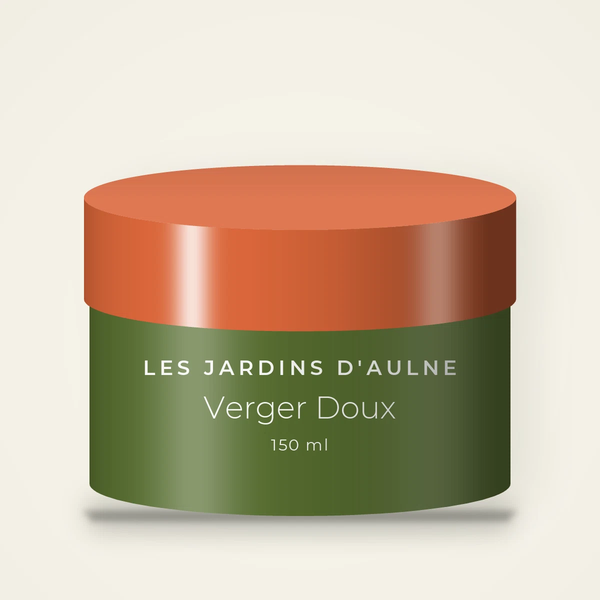 Masque capillaire Verger Doux à l'huile d'olive – Les Jardins d'Aulne, pot 150 ml