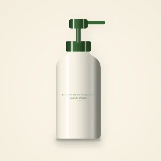 Lait corps Quai des Pêcheurs peaux sensibles – Savonnerie du Vieux Môle, flacon-pompe 200 ml