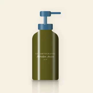 Baume après-rasage Méridien Ancien protecteur – Le Cartographe, flacon-pompe 50 ml