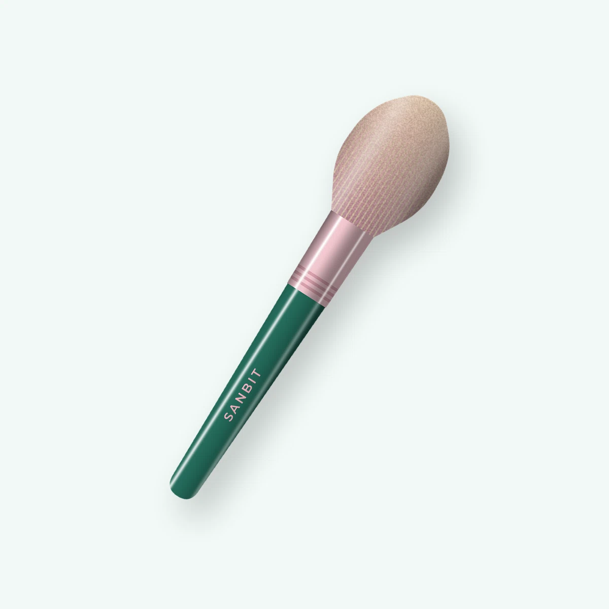 Pinceau correcteur aux fibres ultra-fines – Sanbit, vue de face