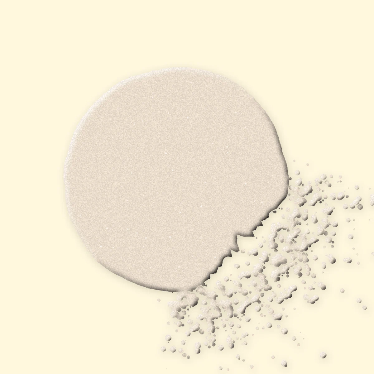Pinceau smoky Arc-en-Ciel – Bonbon Néon, matière déposée au pinceau