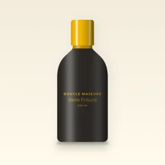 Shampooing Belle Frisure à l'huile de coco – Boucle Majeure, flacon 500 ml