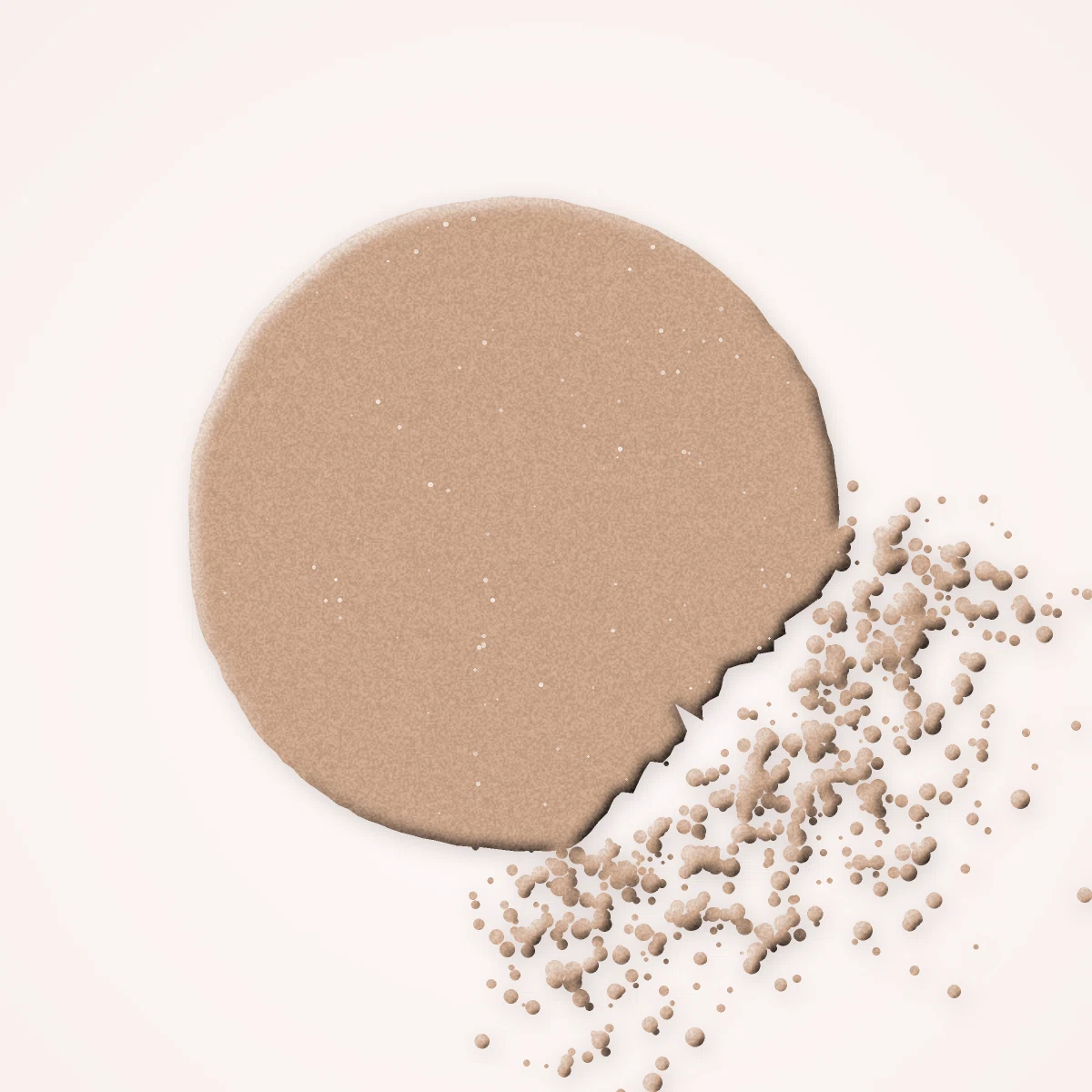 Palette yeux effet smoky à l'huile de raisin – Coulisse Rouge, aperçu de la teinte Tons nude