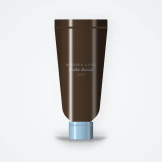 Après-shampooing brillance Veillée Boréale – Mélèze & Givre, tube 400 ml