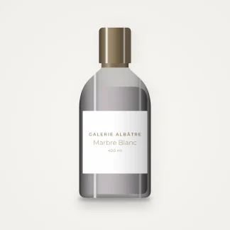 Marbre Blanc lotion tonique florale – Galerie Albâtre, flacon 400 ml