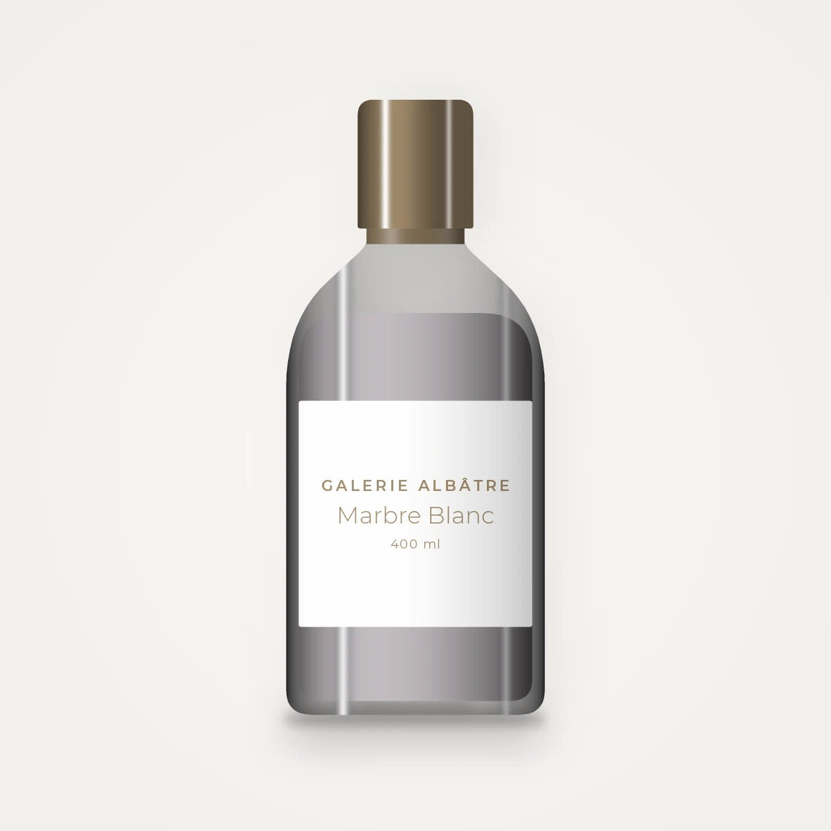 Marbre Blanc lotion tonique florale – Galerie Albâtre, flacon 400 ml