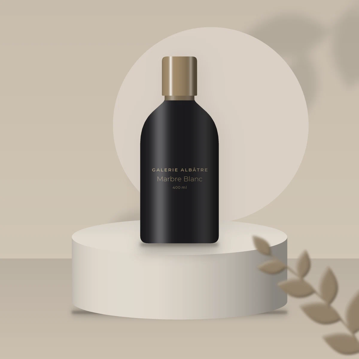 Marbre Blanc lotion tonique florale – Galerie Albâtre, photo d'ambiance
