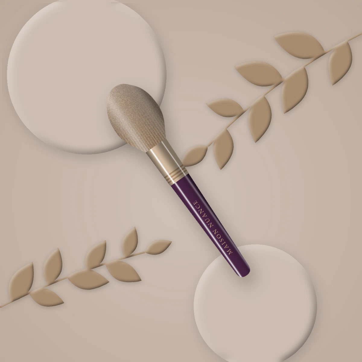 Brosse pneumatique Essentiels – Maison Nuance, photo d'ambiance