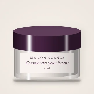 Contour des yeux lissant à l'extrait de camomille – Maison Nuance, pot 15 ml