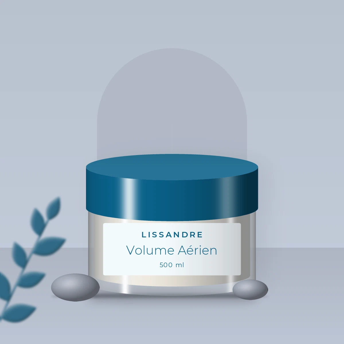 Masque capillaire hydratation Volume Aérien – Lissandre, photo d'ambiance