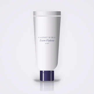 Crème mains Encre Violette délicate – Carnet d'Iris, tube 50 ml