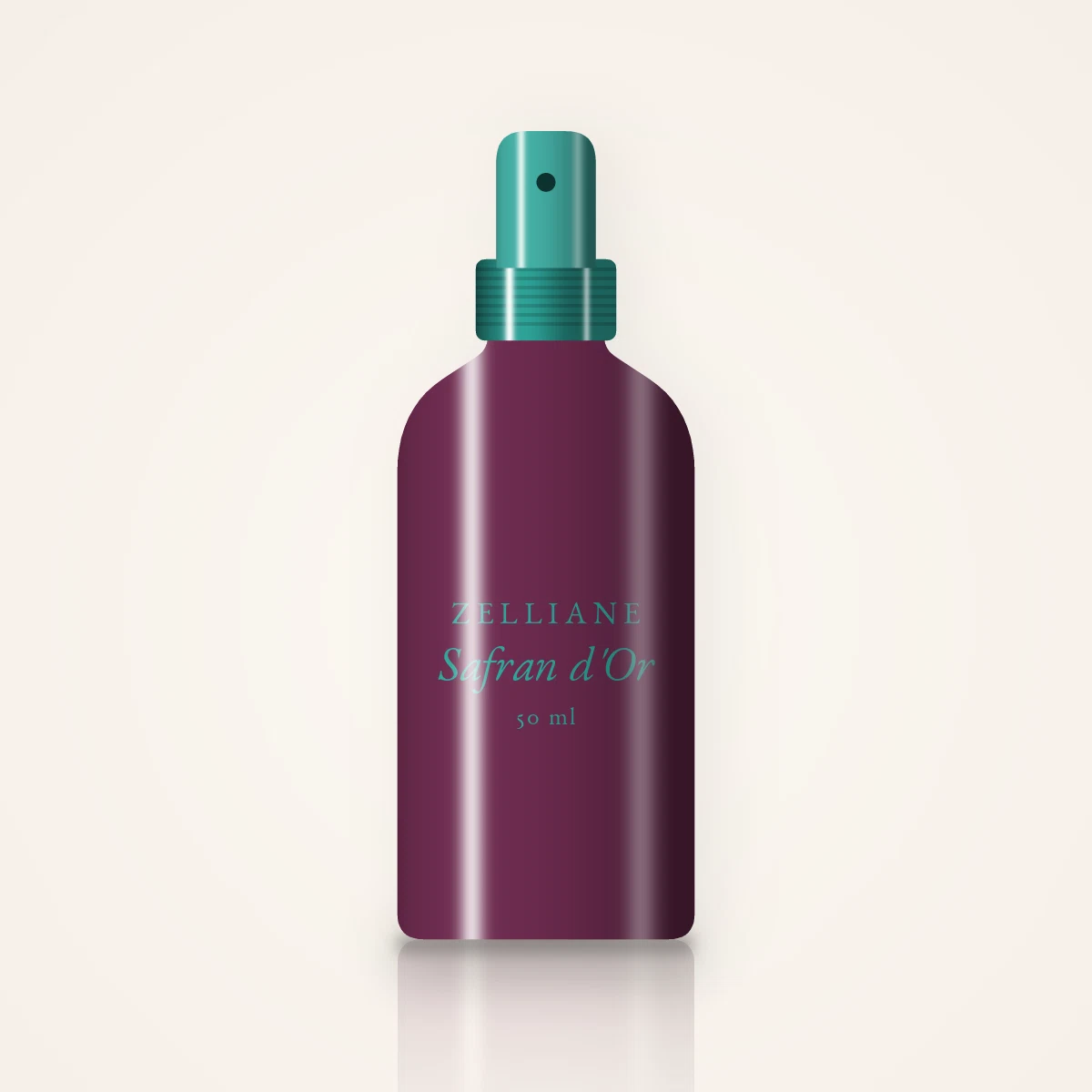 Déodorant Safran d'Or efficacité douce – Zelliane, flacon spray 50 ml
