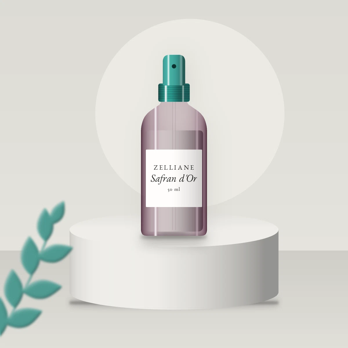 Déodorant Safran d'Or efficacité douce – Zelliane, photo d'ambiance