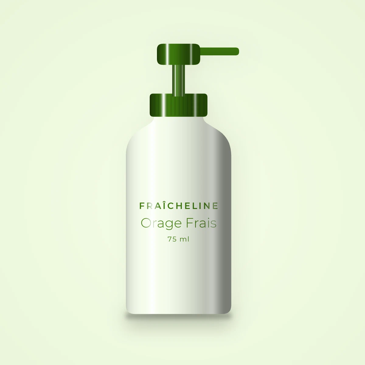 Baume après-rasage ultra-confort Orage Frais – Fraîcheline, flacon-pompe 75 ml