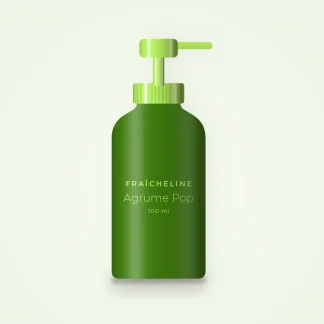 Soin visage détox Agrume Pop – Fraîcheline, flacon-pompe 100 ml