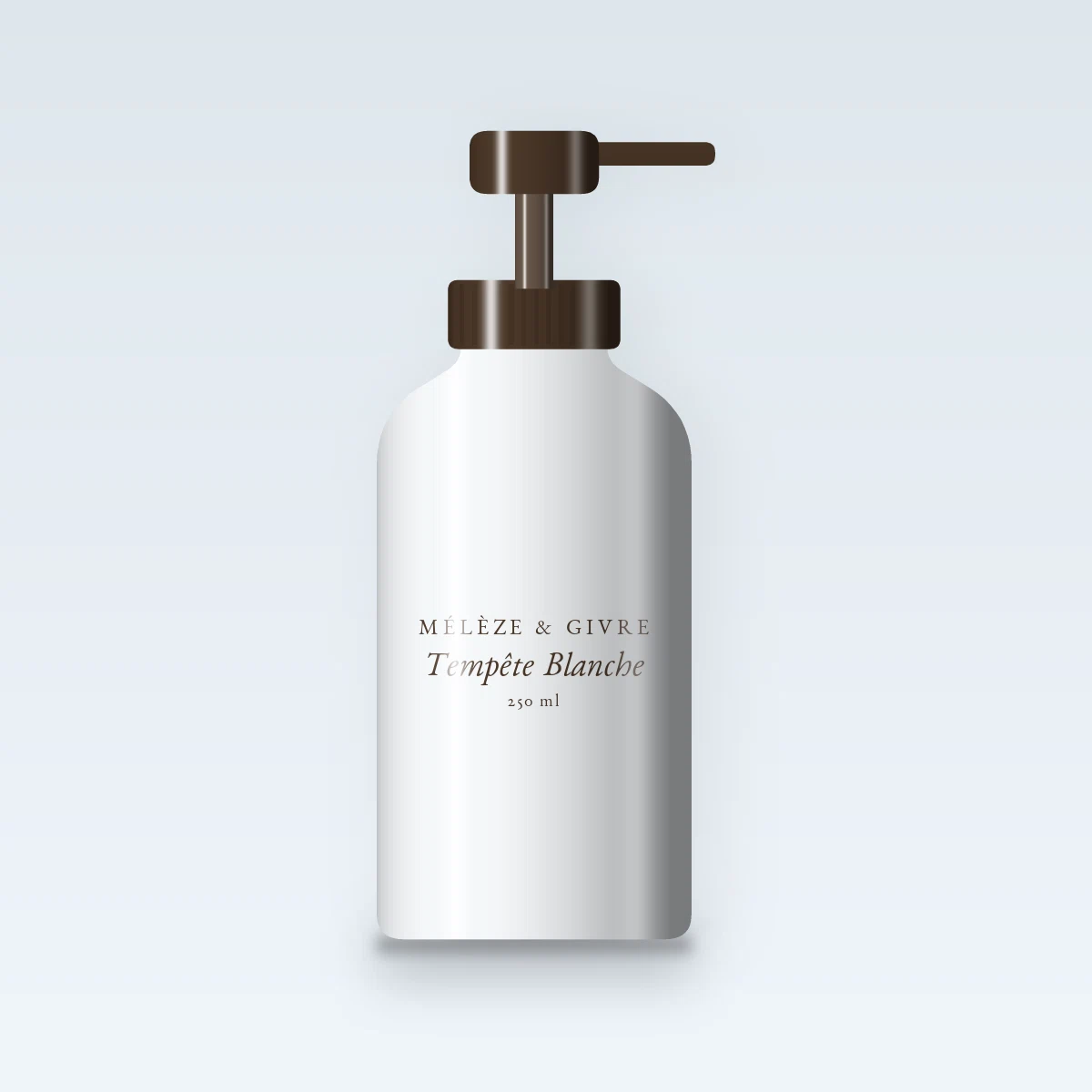 Shampooing sublimateur Tempête Blanche – Mélèze & Givre, flacon-pompe 250 ml