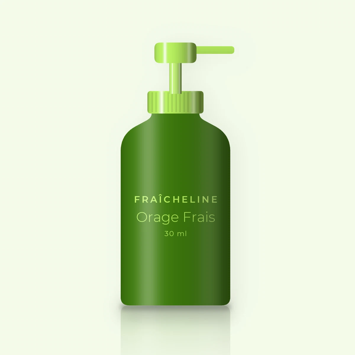 Huile capillaire Orage Frais au moringa – Fraîcheline, flacon-pompe 30 ml