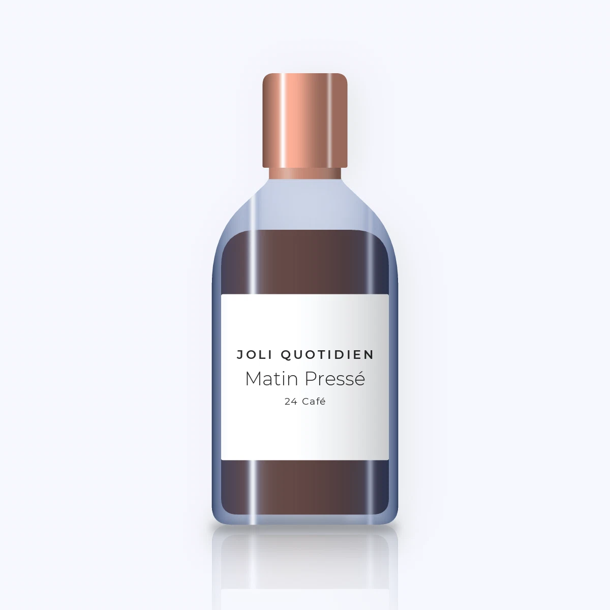 Fond de teint Matin Pressé anti-fatigue – Joli Quotidien, flacon 35 ml, teinte 24 Café