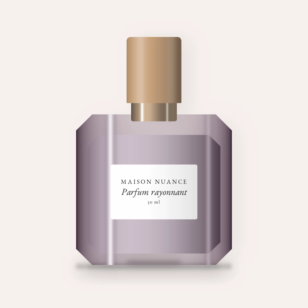 Parfum rayonnant à la mousse de chêne – Maison Nuance, flacon 30 ml