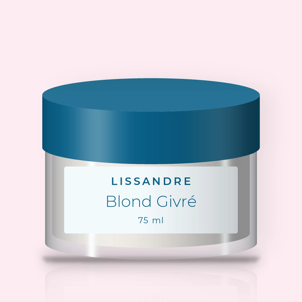 Crème coiffante fixation légère Blond Givré – Lissandre, pot 75 ml