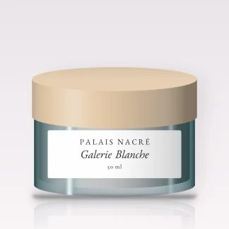 Galerie Blanche soin anti-âge unifiant – Palais Nacré, pot 50 ml