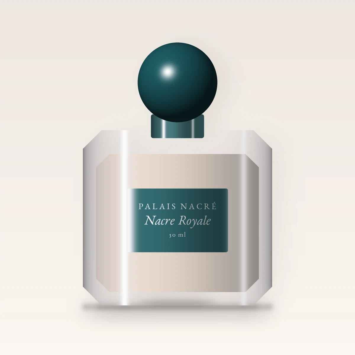 Parfum Nacre Royale organique à la vanille – Palais Nacré, flacon 30 ml