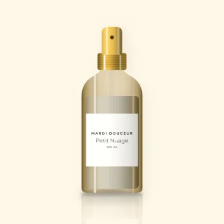 Lotion tonique douce Petit Nuage – Mardi Douceur, flacon spray 100 ml