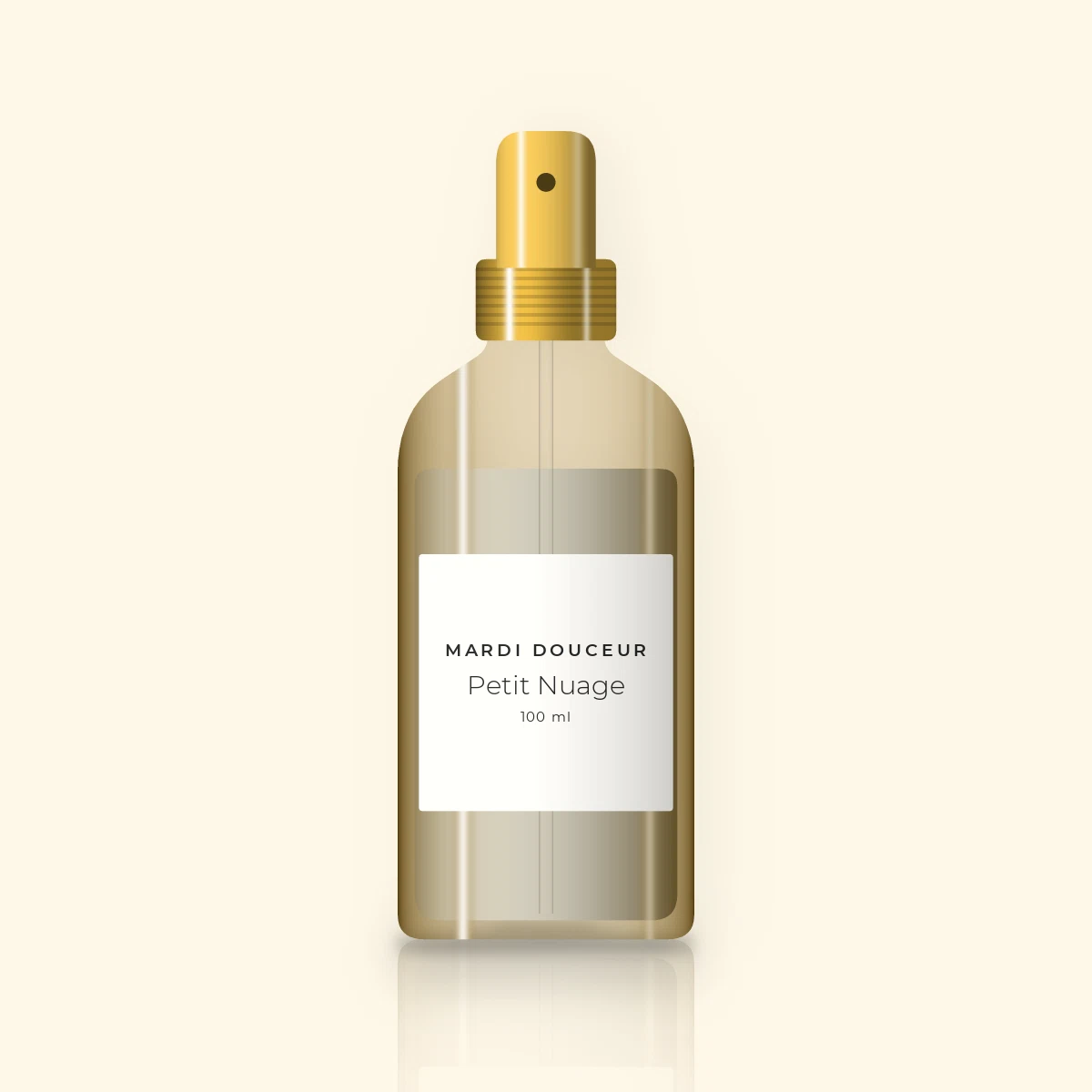 Lotion tonique douce Petit Nuage – Mardi Douceur, flacon spray 100 ml