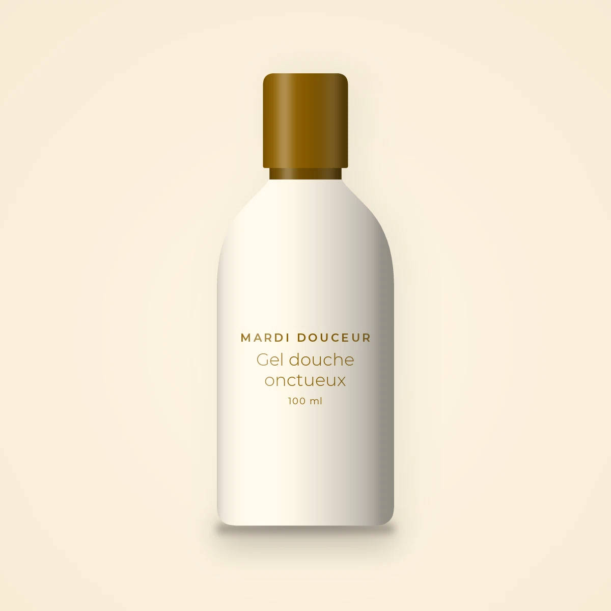 Gel douche et bain onctueux à la pastèque – Mardi Douceur, flacon 100 ml