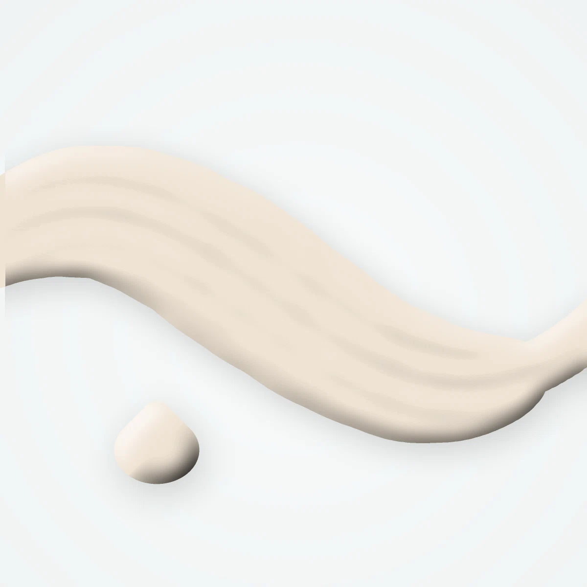 Gommage visage affinant à la poudre d'amande – Edelfels, aperçu de la texture