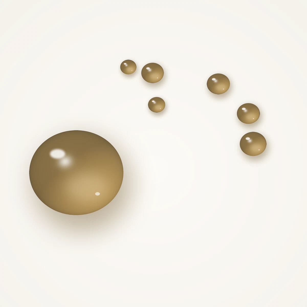 Huile capillaire de finition à la noisette – Pettine di Seta, aperçu de la texture