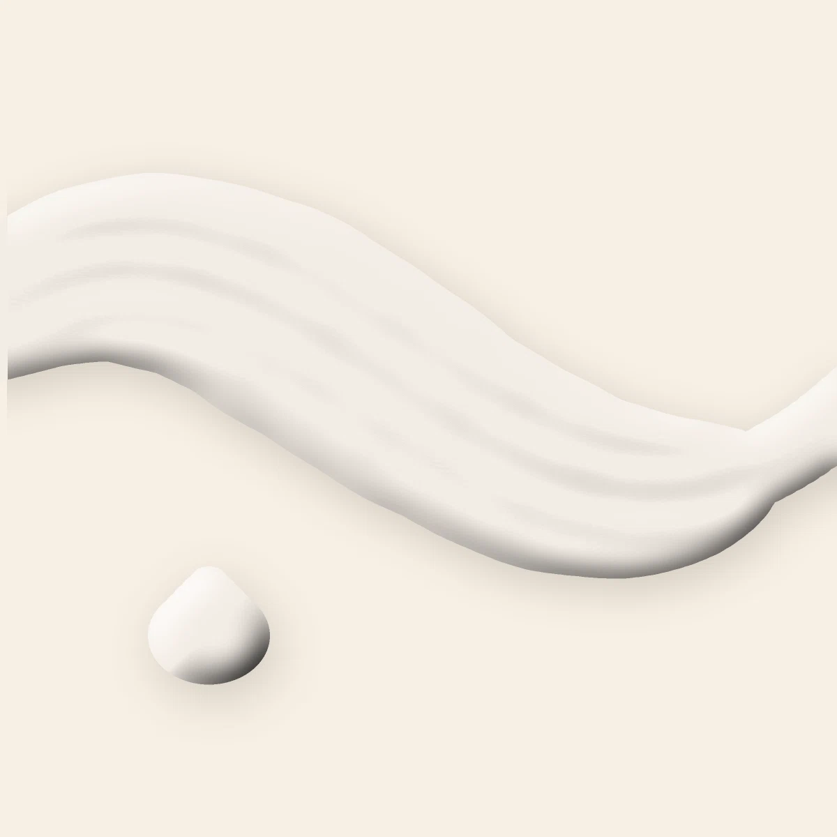 Crème mains et pieds soyeuse à l'huile de sésame – Ambre Sépia, aperçu de la texture