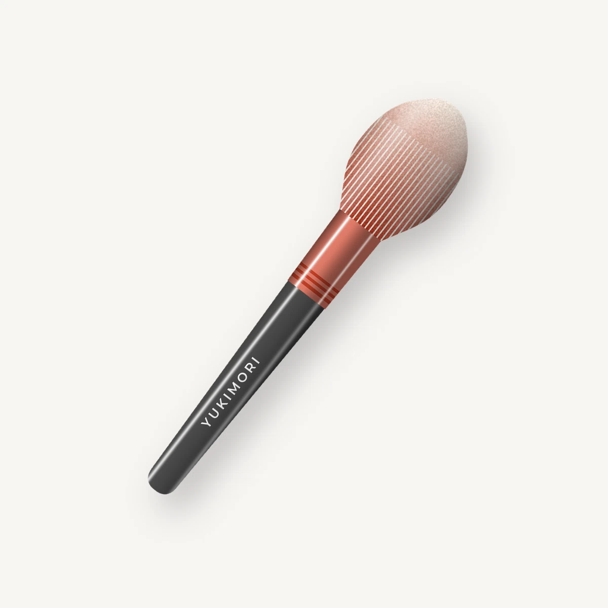 Pinceau à sourcils aux fibres longues – Yukimori, vue de face