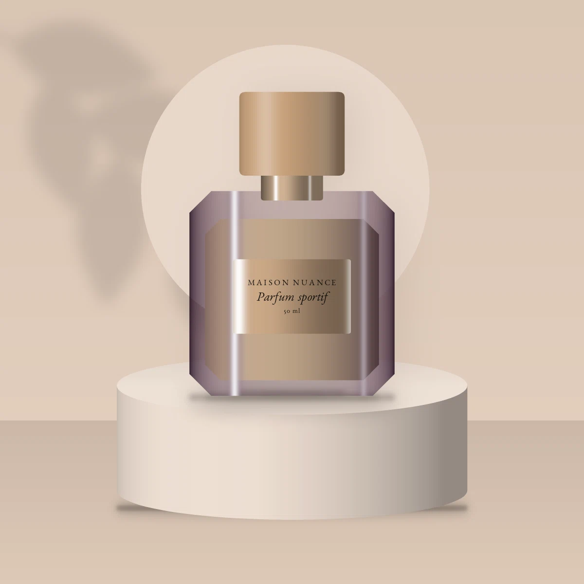 Parfum sportif au bois de santal – Maison Nuance, photo d'ambiance