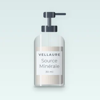 Soin anti-âge Source Minérale à l'huile de rose musquée – Vellaure, flacon-pompe 30 ml
