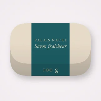 Savon fraîcheur au beurre de karité – Palais Nacré, pain 100 g
