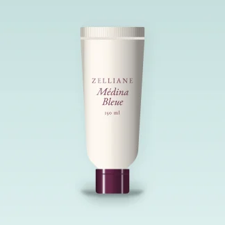 Après-shampooing disciplinant Médina Bleue – Zelliane, tube 150 ml