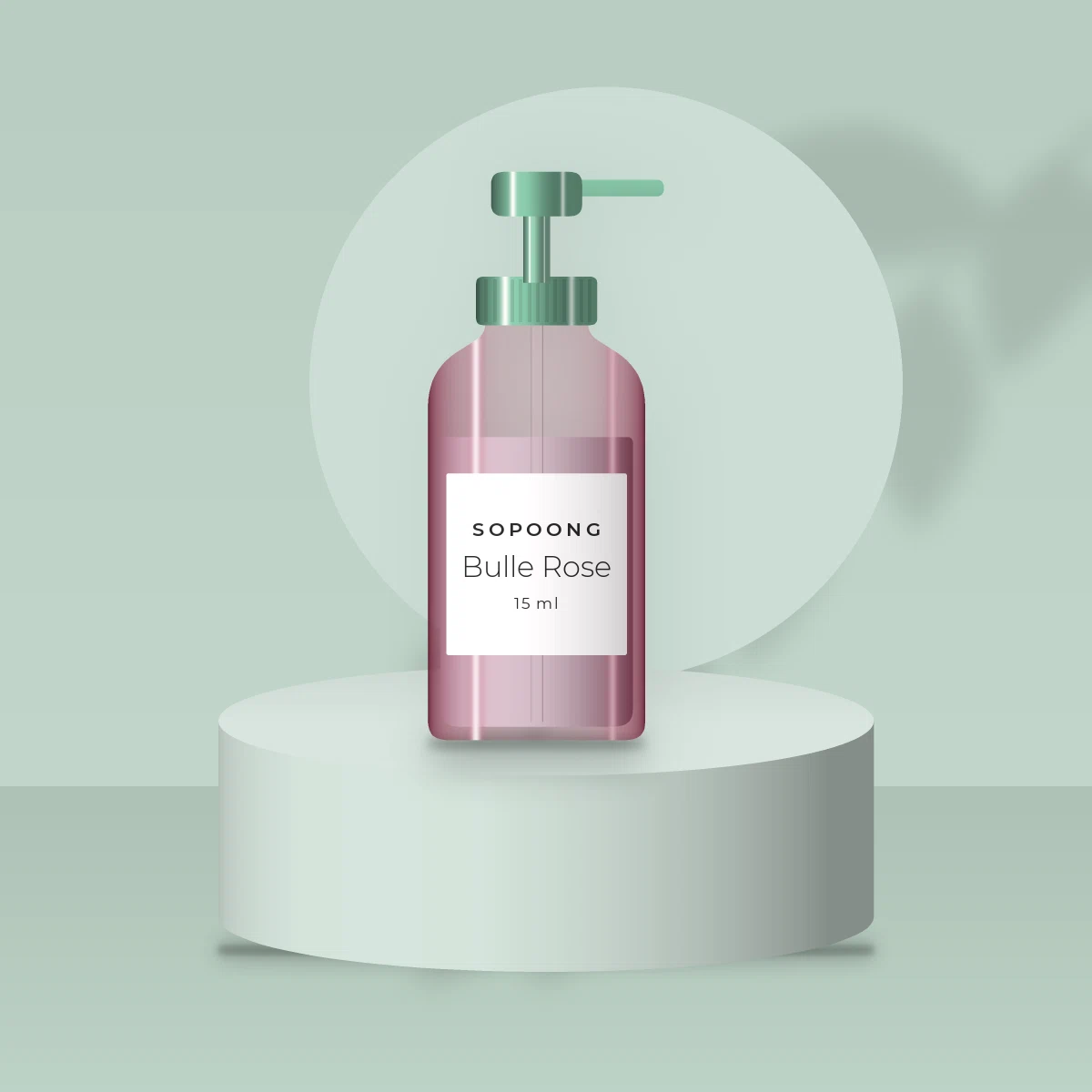 Sérum perfecteur Bulle Rose – Sopoong, photo d'ambiance