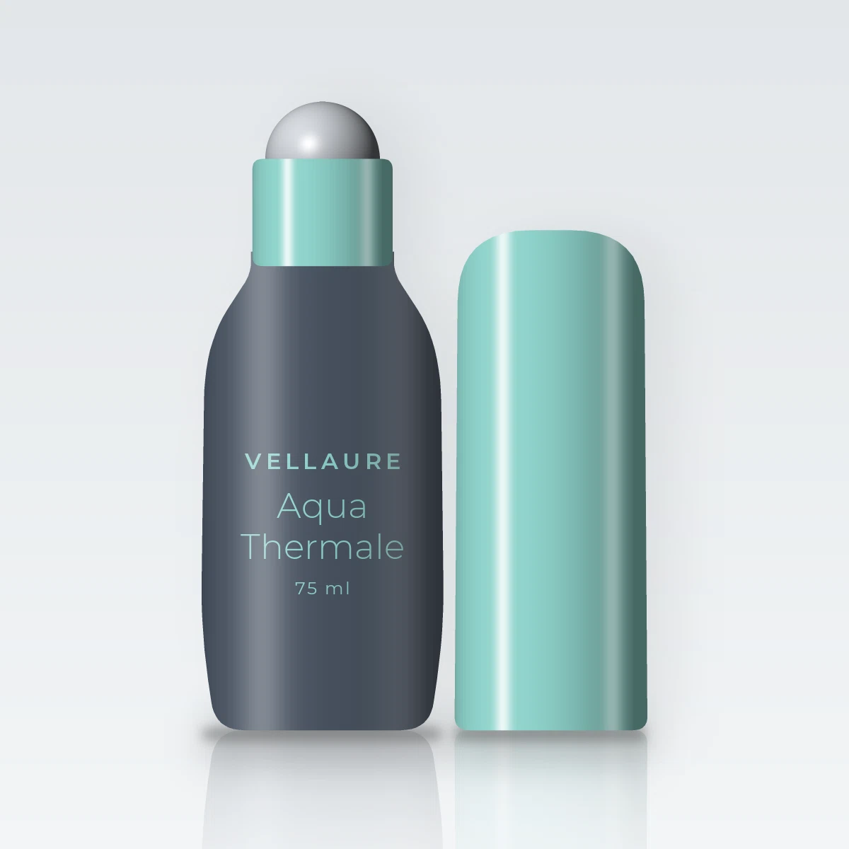 Déodorant Aqua Thermale au lichen – Vellaure, flacon roll-on 75 ml