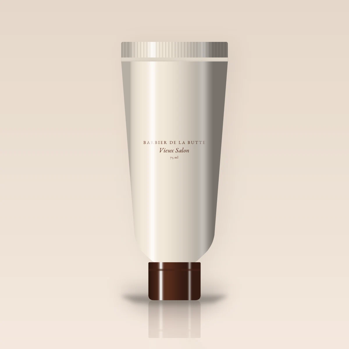 Crème coiffante boucles rebondies Vieux Salon – Barbier de la Butte, tube 75 ml