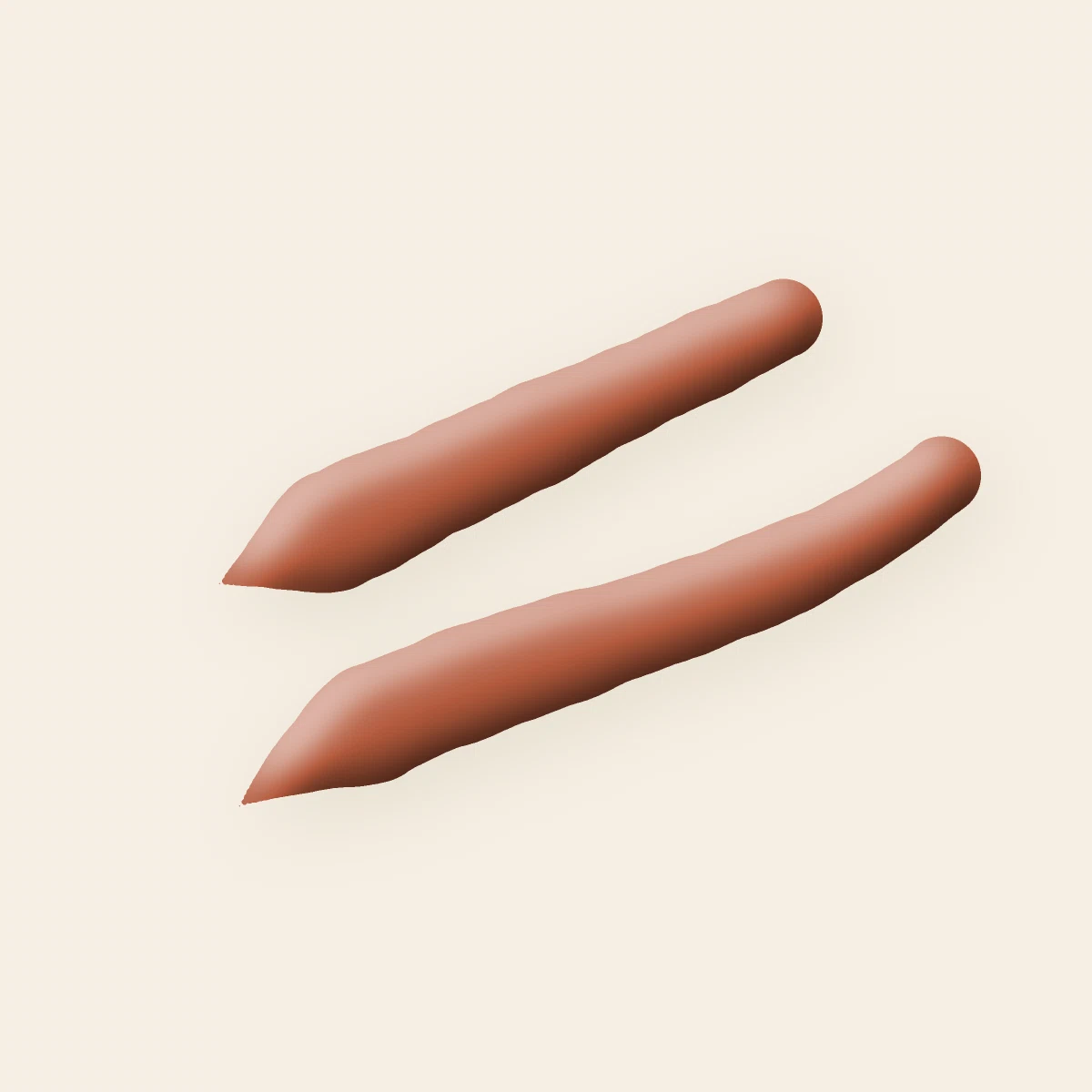 Rouge à lèvres Velours d'Encre à la fleur de cerisier – Balcon Pourpre, aperçu de la teinte 17 Terracotta