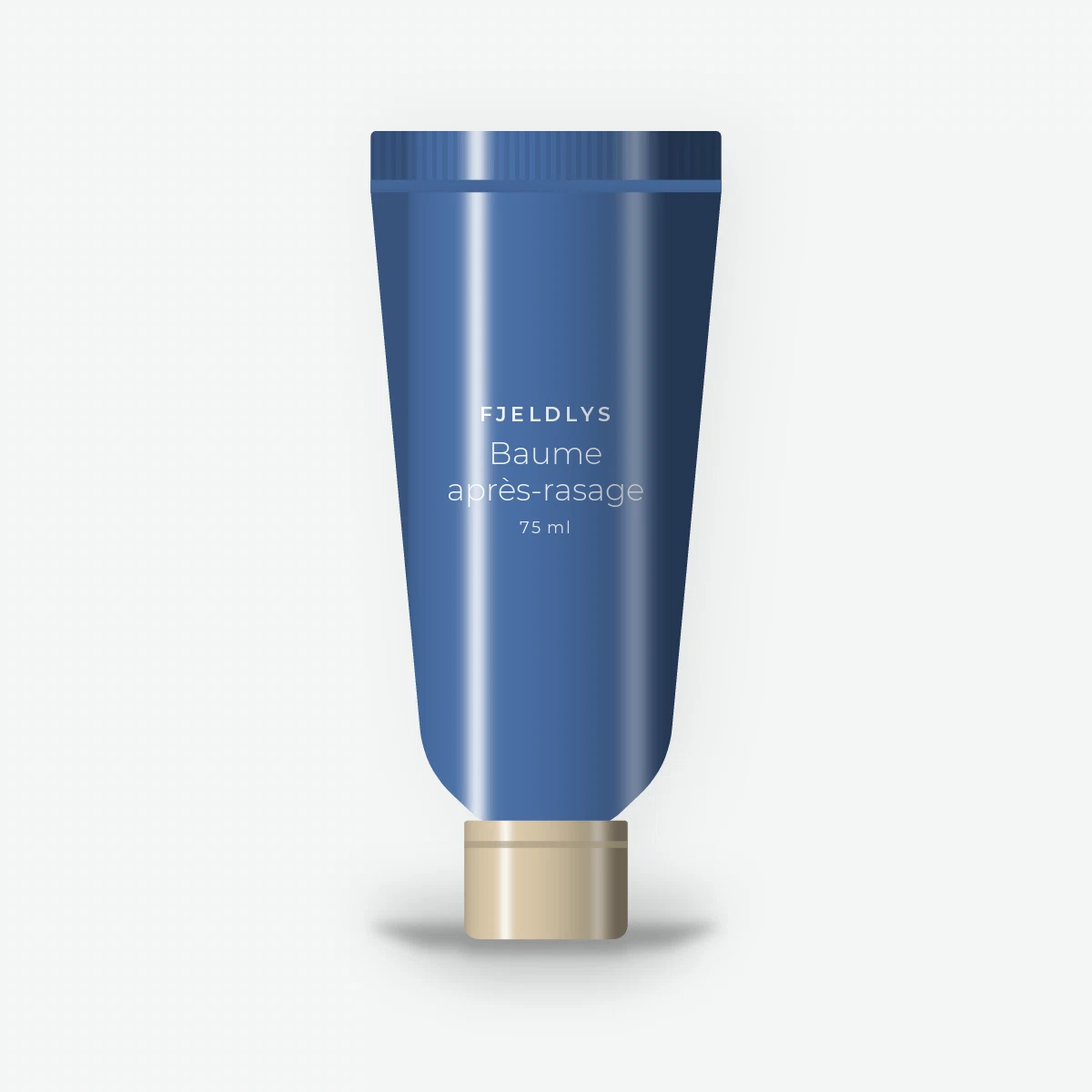 Baume après-rasage ultra-confort au cyprès – Fjeldlys, tube 75 ml