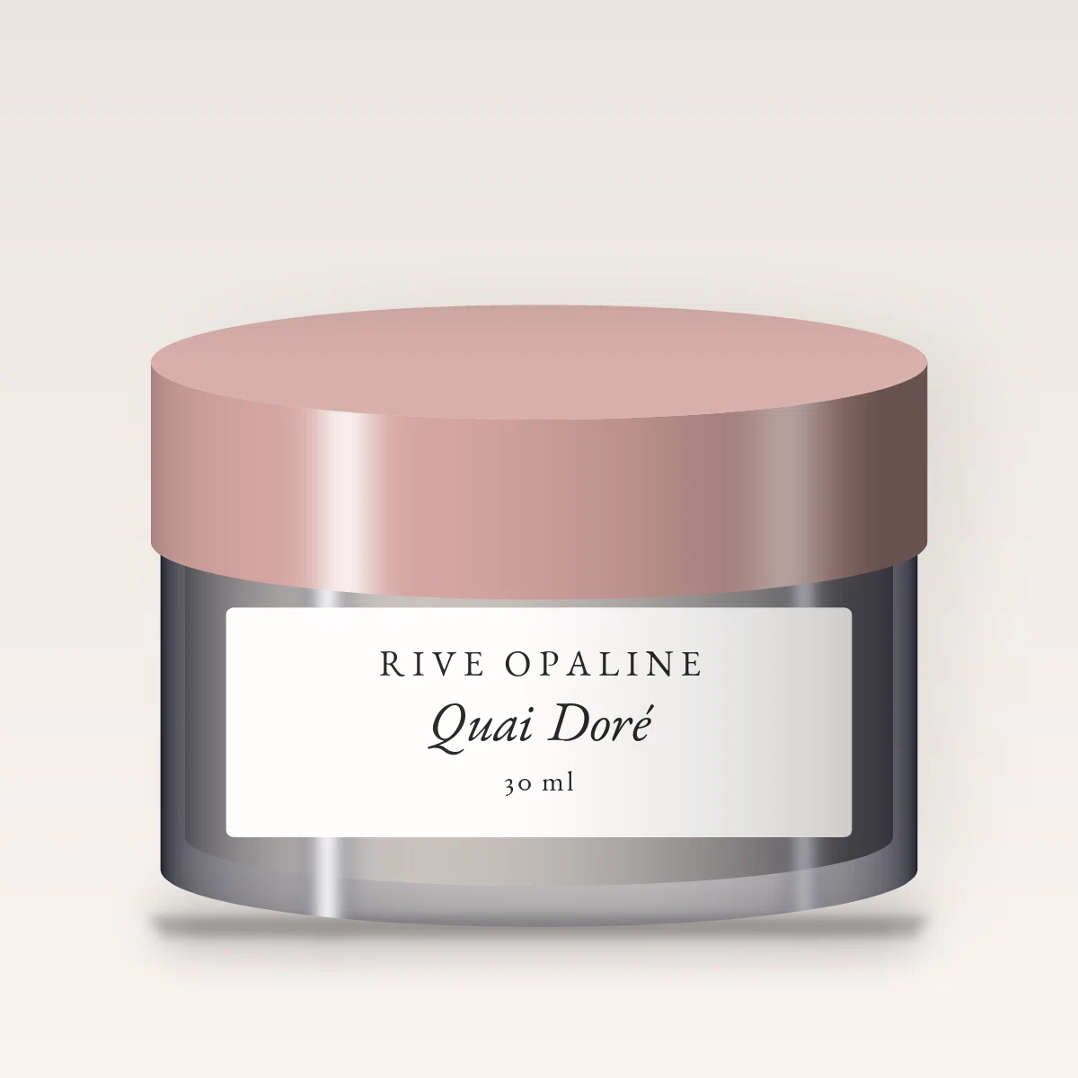 Quai Doré soin anti-âge de jour – Rive Opaline, pot 30 ml