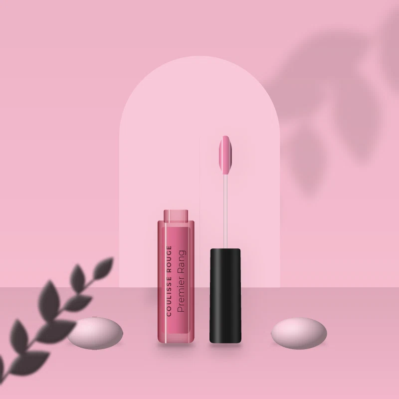 Gloss Premier Rang effet soin – Coulisse Rouge, photo d'ambiance