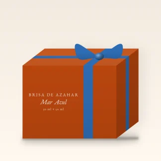 Coffret Mar Azul raffiné au bois de gaïac – Brisa de Azahar, 30 ml + 50 ml