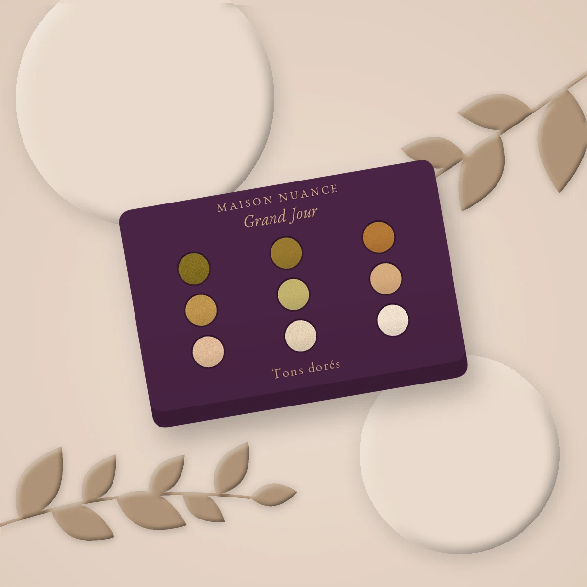 Palette yeux essentielle Grand Jour – Maison Nuance, photo d'ambiance