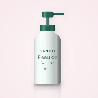 Peau de Verre sérum éclat – Sanbit, flacon-pompe 15 ml